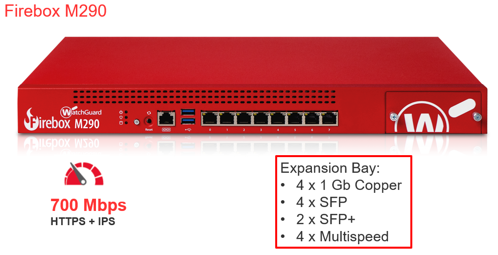 WatchGuard Firebox M290 Firewall